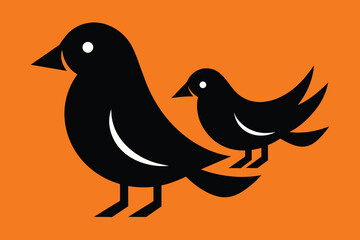 Simple Birds vector design