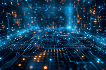 Fototapeta premium futuristic high tech background