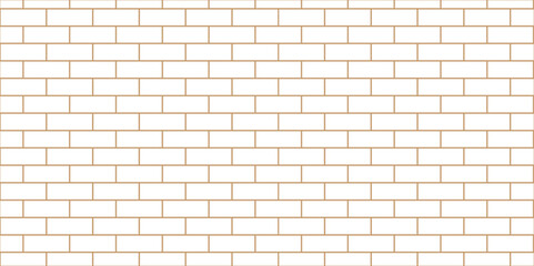 Fototapeta premium White brick wall background. Architecture construction stone block brick wallpaper. seamless building cement concrete wall grunge background. 