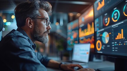 Tech startup environment showcasing advanced document management solutions, large screen with real-time collaboration features.