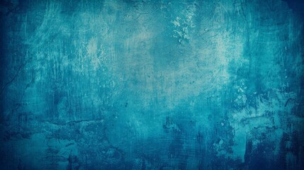 Obraz premium abstract blue concrete grunge texture background