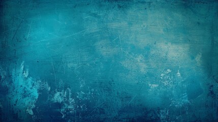 Obraz premium abstract blue concrete grunge texture background