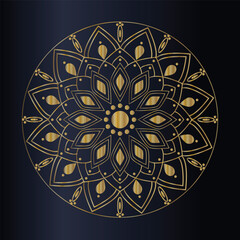 Luxury ornamental mandala design background