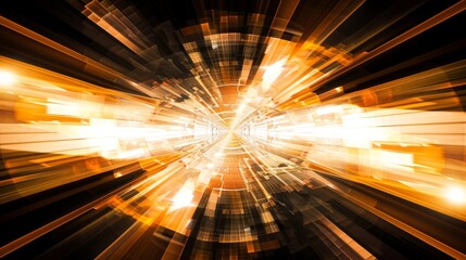 abstract bright light yellow shine with transparent shape background