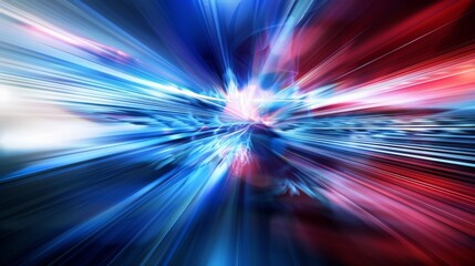 abstract futuristic colorful neon light strip ray background