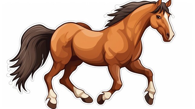 horse illustration