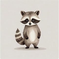 raccoon cartoon illustration