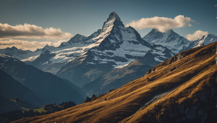 Iconic Swiss Alpine Terrain.