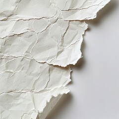 Vintage Grunge Paper Texture with Torn Edges