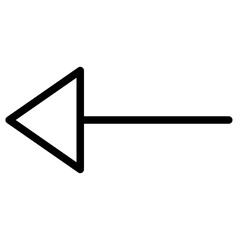 left arrow 