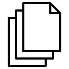 stack of document icon