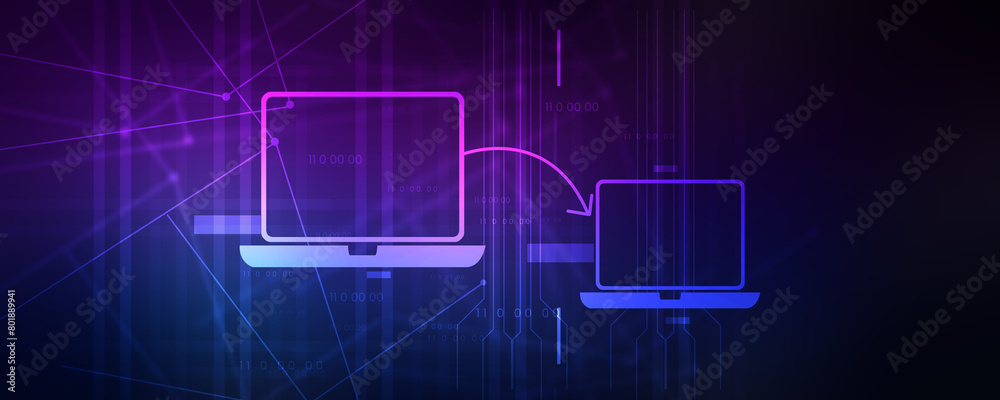 Poster 2d rendering technology computer network