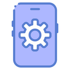 setting mobile phone icon