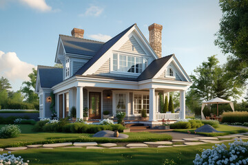 Cape Cod House Exterior