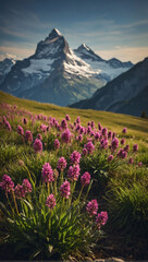 Serene Swiss Mountain Majesty.