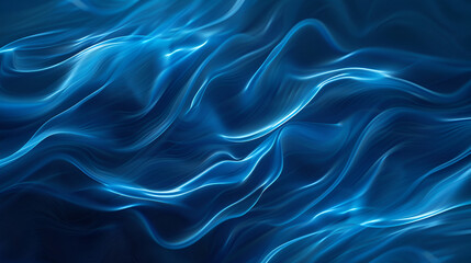 Obraz premium Blue waves abstract background texture Wallpaper design, abstract background in the form of blue thick smoke, wavy blue background, thick smoke spreading in waves, blue background