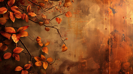 Autumn Serenity: Embracing Nature's Tranquil Beauty in Warm Earth Tones