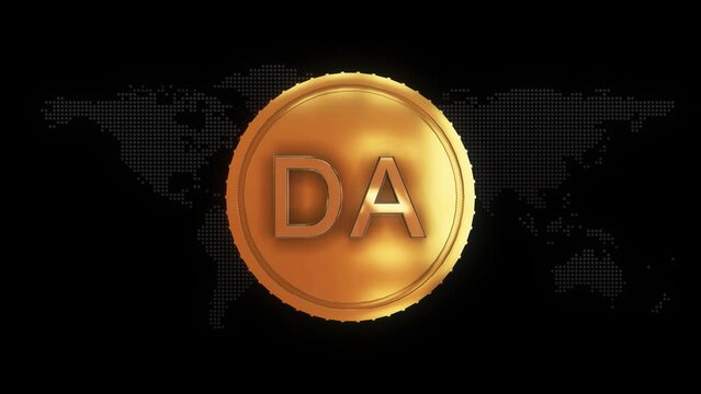 Golden Algerian dinar Currency symbol golden Algerian dinar currency sign