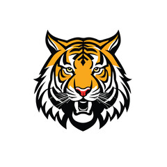 Tiger Logo. Tiger vector illustration and Logo.