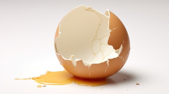 broken egg shell