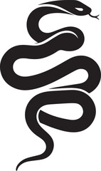 Snake Vector Silhouette 