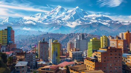 La Paz Indigenous Urbanism Skyline
