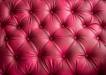 Luxurious Pink Tufted Leather Texture for Elegant Background Design