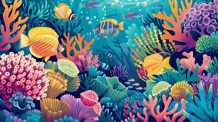 Underwater Symphony: Exploring the Biodiversity of Vibrant Coral Reefs