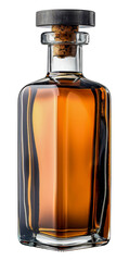 Modern dual-toned perfume bottle, cut out - stock png.