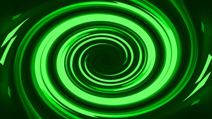abstract green circle background 