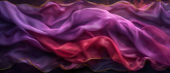 Background Consisting Of Light Fabrics.  Illustration On The Theme Of Texture And Materials. Generative AI	
