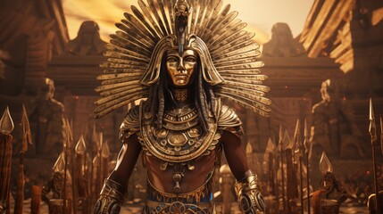 Amun The egyptian god of creation.