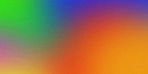 Vibrant grainy rainbow spectrum background