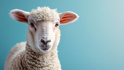 Obraz premium Eid al adha lamb sheep baby 