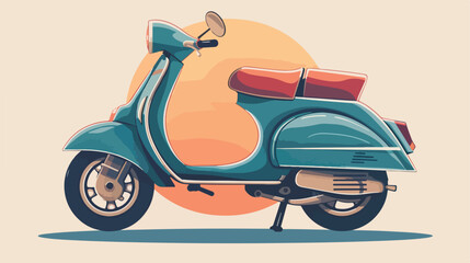 Scooter style design Vector illustration. Vector style