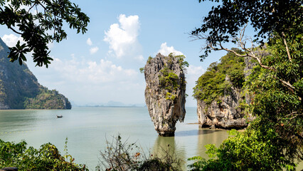 james bond island in phuket in thailand