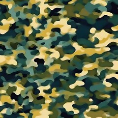 Naklejka premium Camouflage military background texture army, modern classic pattern
