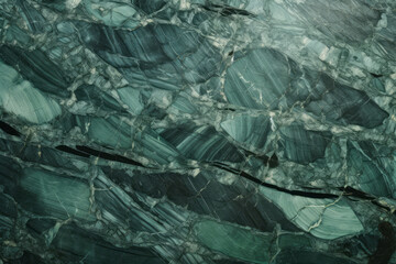 Processed collage of elegant luxury green marble texture in daylight. Background for banner
