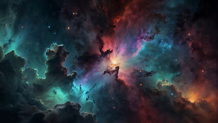 space nebula space Celestial Nebula High-Demand Background Image 