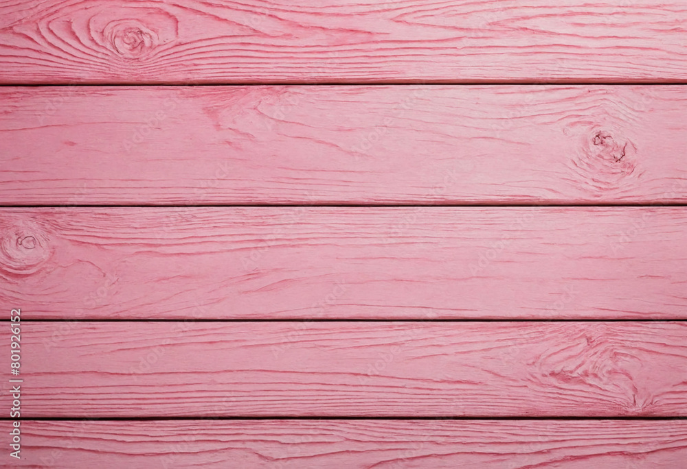 Poster Pink painted modern wooden wood background texture blank empty pattern with copy space for product design or text copyspace mock-up template