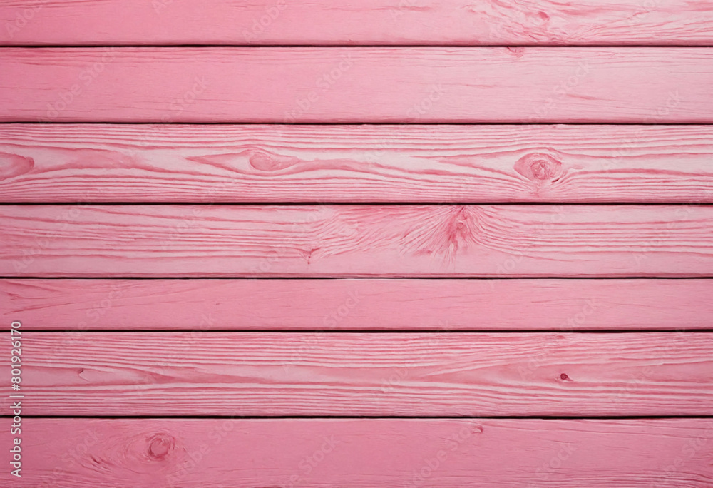 Poster Pink painted modern wooden wood background texture blank empty pattern with copy space for product design or text copyspace mock-up template