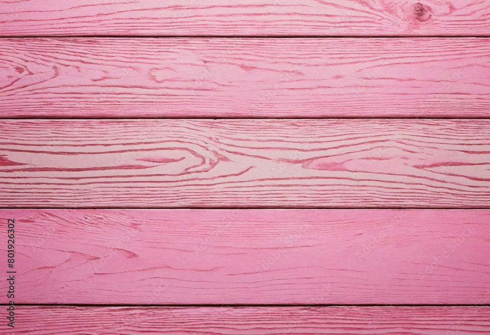 Poster Pink painted modern wooden wood background texture blank empty pattern with copy space for product design or text copyspace mock-up template