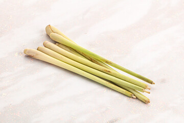 Green lemongrass stem aroma seasoning
