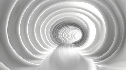 Obraz premium Futuristic Spiral Circle Background Generative AI