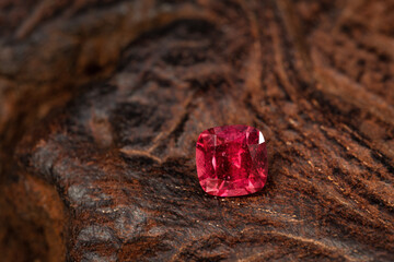 Red garnet africa tanzania gemstone rock mineral precious stone