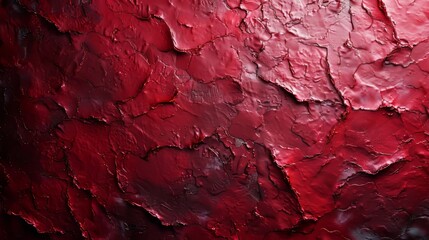Fototapeta premium Polished Red Background Wallpaper for Modern Minimalism Generative AI