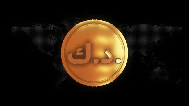 Golden Kuwaiti dinar Currency symbol golden Kuwaiti dinar currency sign