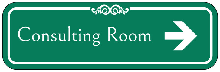 Consulting room sign