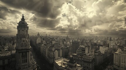 Buenos Aires Tango Rhythm Skyline