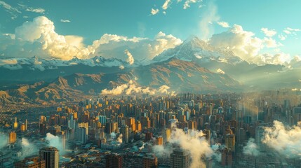 La Paz Dramatic Views Skyline